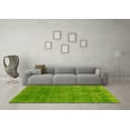thumbnail image 3 of Ahgly Company Indoor Rectangle Abstract Yellow Modern Area Rugs, 7' x 10', 3 of 4