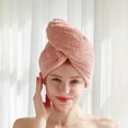thumbnail image 4 of Xihbxyly Gorro de Secado Rápido de Microfibra de Coral Doble, Suave y Absorbente, Ideal para Baño, Maquillaje y Viajes, para Hombres y Mujeres, 60 X 40 Cm., 4 of 5