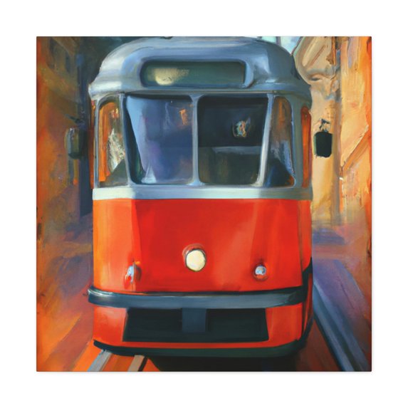 Tram Ride in Time - Canvas