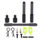 thumbnail image 1 of Kit de montajes de columna de aleación de aluminio para postes de carrocería delanteros y traseros de coche RC para AXIAL SCX10 90046 9004767mm/2,6 pulgadas, 1 of 10