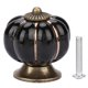 thumbnail image 2 of Bandillas De Cerámica De Estilo Europeo, Lindo Tirón De Manejo De Calabaza Para Gabinete, Cajón, Decoración De La Habitación, Instalación Fácil Con Tornillo, Para, 2 of 7