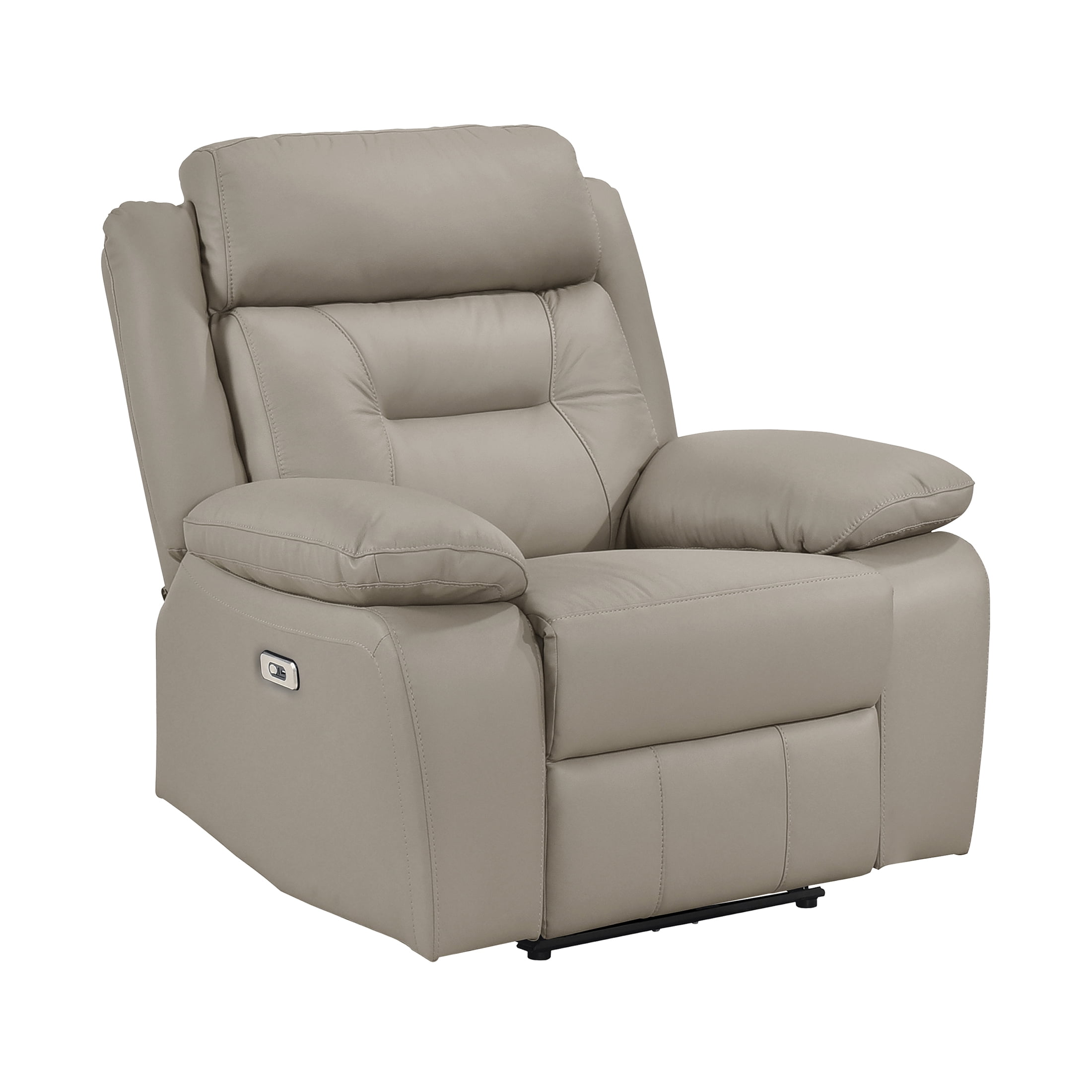 OakvillePark Trevellan Leather Power Reclining Chair, Latte