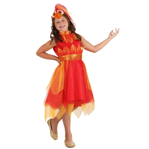 Girl's Phoenix Costume Dress
