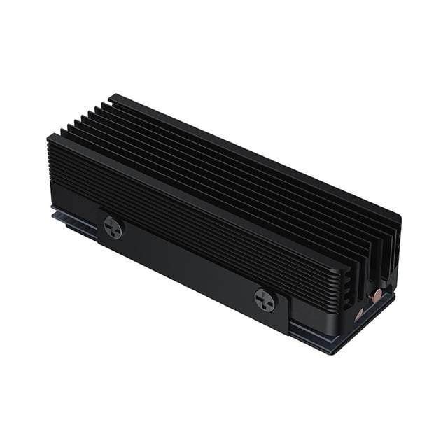 Bearachild Enfriador SSD NVMe 2280 con tubos de calor de cobre para una disipación de calor eficiente .2 Radiador NVMe 2280 Electrónica negro