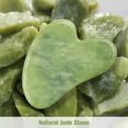 thumbnail image 3 of Juego de herramientas de masaje Gua Sha, tamaño grande, con mango, piedra de jade, 3 of 7