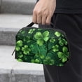 thumbnail image 2 of Saint Patrick's Day Oxford Fabric Waterproof Digital Bag Cable Organizer Travel Small Holder for Charger, Hard Drive - 5.9x9.44x3.14 in., 2 of 6