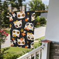 thumbnail image 3 of Sigee Cat Skulls and Flowers for Live Happy Decorative Small Garden Flag,Double Sided Yard Flags Holiday Garden Flags for All Seasons, 3 of 9