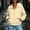 Yellow women plus size windbreaker a1, variant on MORESEC Women's Plus Size Summer Fall Windbreaker Jackets Solid Casual Loose Thin Outerwear Lightweight Travel Beach Tops, White L