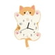 thumbnail image 1 of Reloj de pared de gato MDF Reloj decorativo de lujo con cola oscilante Reloj de pared moderno para Amarillo, 1 of 9
