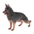 thumbnail image 2 of Animal perro cachorro modelo juguetes simulación figuras colección decoración artesanía juguete marron Zulema Juguete de figura animal de perro pastor, 2 of 8