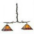 thumbnail image 2 of Meyda Tiffany 111207 42" L Maple Leaf 2 Light Island Chandelier - Copper, 2 of 2
