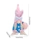 thumbnail image 3 of Conejo de Pascua Adorno de Muñeca Sin Rostro - Conejo de Poliéster Rosa Estilo Gnomo Suave, 11,8 pulgadas, lavable, Estantería de Coche para Hogar Exposición de Pascua, 3 of 6