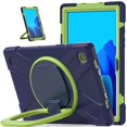 thumbnail image 3 of Funda colorida para Samsung Tab A7 de 10,4 pulgadas T500 con soporte de anillo ajustable grande y protección contra golpes., 3 of 5