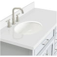 thumbnail image 7 of Ariel D043slwqovo Kensington 43" Free Standing Single Oval Basin Vanity Set - Grey, 7 of 7