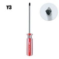 thumbnail image 1 of MYG 1pc Y-shaped Screwdriver Set Nonslip Magnetic Tri-wing Screwdriver Y0 Y1 Y2 Y3, 1 of 7