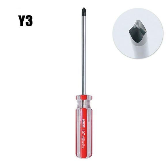 MYG 1pc Y-shaped Screwdriver Set Nonslip Magnetic Tri-wing Screwdriver Y0 Y1 Y2 Y3