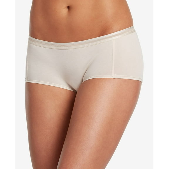 Jockey Supima Cotton Allure Boyshort 1625, Size Small, Dusty Sands