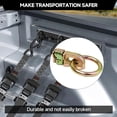thumbnail image 4 of Sidaley 4x L-Track Montaje de amarre de doble perno con anillo O Amarres de doble perno Stud Stud Tie Down L-Track Vehículos, repuestos y accesorios Mis, 4 of 6