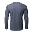 thumbnail image 2 of FashionOutfit Men's Thermal Henley Crew Neck Long Sleeve T-Shirt, 2 of 4