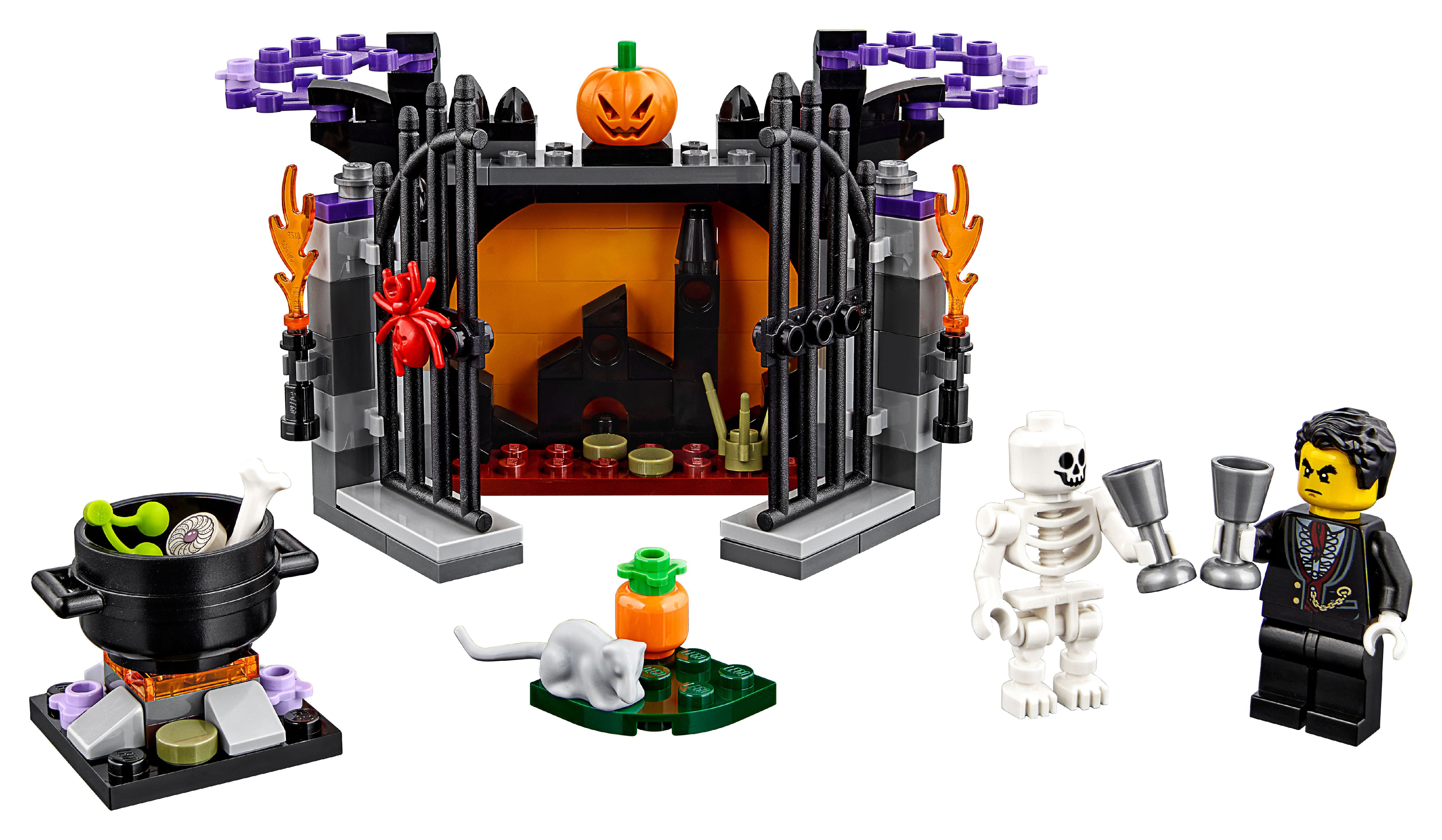 LEGO Holiday Halloween Haunt Building Kit 40260, 145 Piece Models