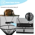 thumbnail image 4 of Htwon Mosquito Head Net Sun Hat Bug Bee Protection Mesh Fishing Outdoor Men Women Cap Camo, 4 of 5