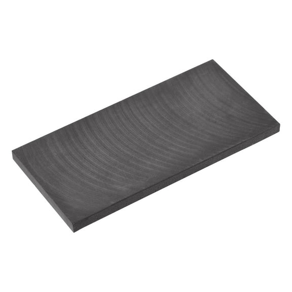 Uxcell Graphite Plate 100mmx50mmx5mm Graphite Blank Block Black 1 Pack