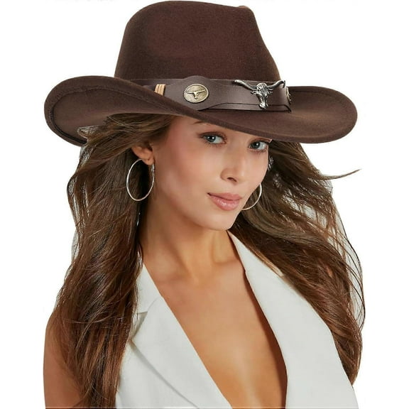 2025 Latest Model Classic-Western-Cowboy-Hat Wide-Brim