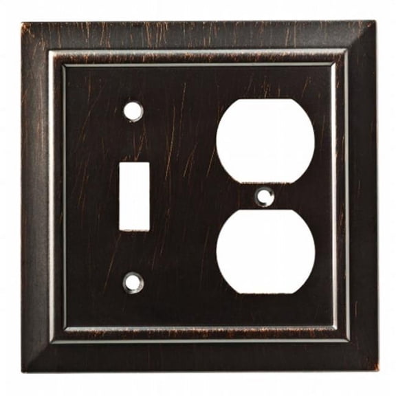 Franklin Brass W35221-VBR-C Classic Architecture Switch-Duplex Wall Plate, Switch Plate & Cover - Venetian Bronze