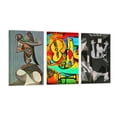 thumbnail image 1 of Cuadro Decorativo Tríptico Vertical Arte Pablo Picasso Canvas Revolution  Set De 3 Cuadros 30x45 cm, 1 of 5