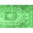 thumbnail image 1 of Ahgly Company Indoor Rectangle Medallion Emerald Green Traditional Area Rugs, 6' x 9', 1 of 4