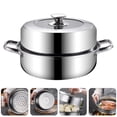 thumbnail image 1 of UPOUART 1Pack Kitchen Steamer Pot Stainless Steel for Induction Cooker Use, 1 of 7