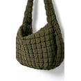 thumbnail image 4 of Bolsa de mano acolchada ODODOS para mujer, color aguacate, 4 of 6