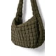 thumbnail image 4 of Bolsa de mano acolchada ODODOS para mujer, color aguacate, 4 of 6
