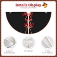 thumbnail image 3 of Disketp Happy Halloween2 Christmas Tree Skirt, Christmas Tree Decorations, Christmas Decor, Tree Mat Decoration(30-48IN)-48", 3 of 6