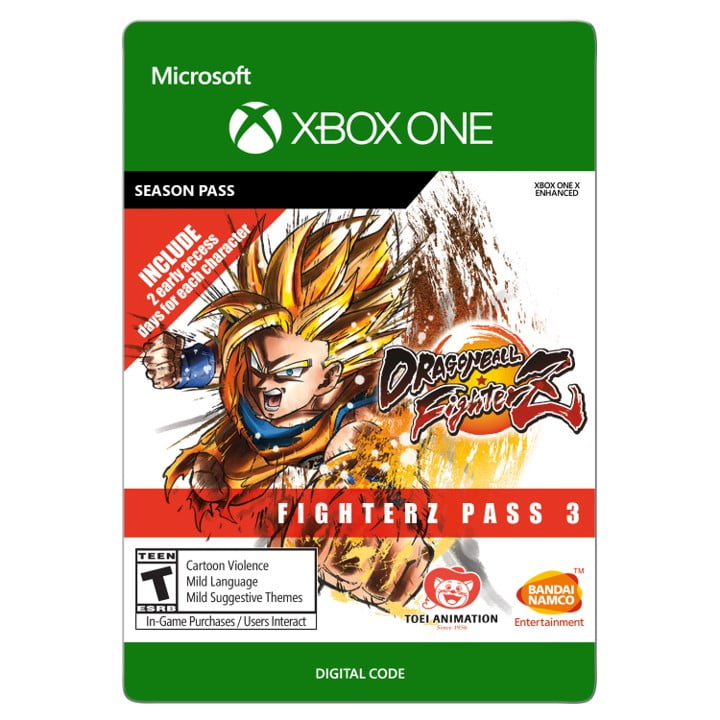 Dragon Ball Fighterz Season Pass 3 Bandai Namco Xbox Digital Download Walmart Com Walmart Com