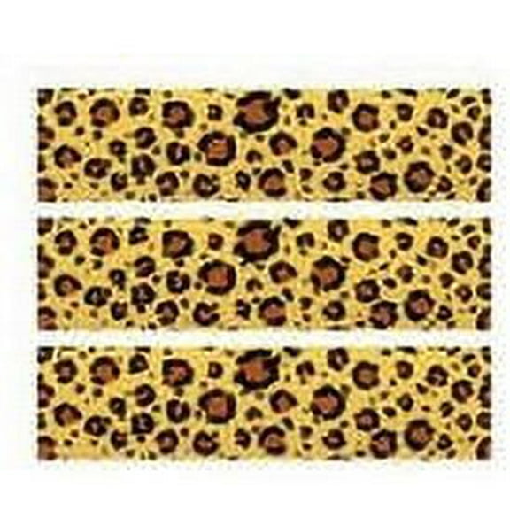 Jungle Leopard Print Edible Photo Image Cake Border Decoration