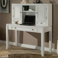thumbnail image 4 of Maklaine 48" Transitional Wood Writing Desk in Cottage White, 4 of 9