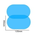 Car Pendant for Women Interior Grain Pad for Your Car Foam for Car Interior 2 Pcs Car Rearview
