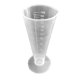 thumbnail image 1 of Matsuzay Taza de medición de PP transparente, botella de medición de mezcla de condimentos de azúcar lavable en forma de cono de laboratorio, Herramientas y accesorios para hornear, 1 of 6
