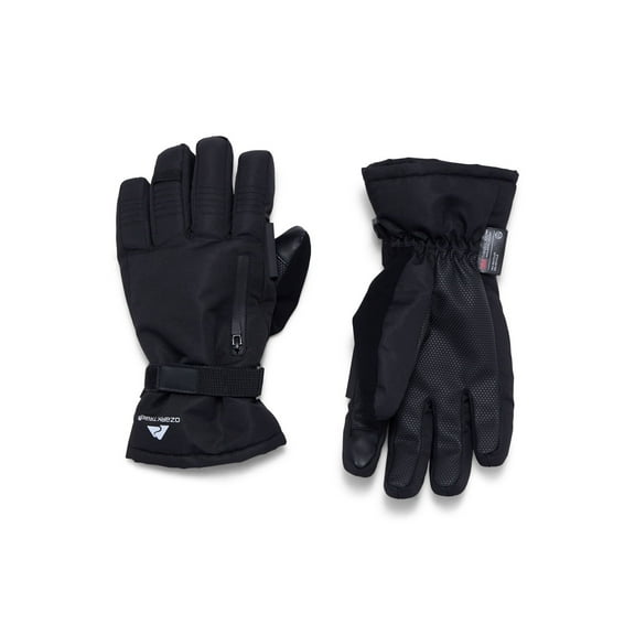 Ozark Trail Women's Hybrid Ski Gloves, Black