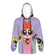 thumbnail image 7 of The Powerpuff Girls Youth Active Sweatshirt Printing Casual Pullover Hoodies Winter Fall Clothes Outerwear Medium, 7 of 7