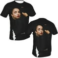 thumbnail image 5 of Sade Music and ADU Men's All Over Print T-Shirt Short Sleeve Graphic Tee Party Club Streetwear, 5 of 6