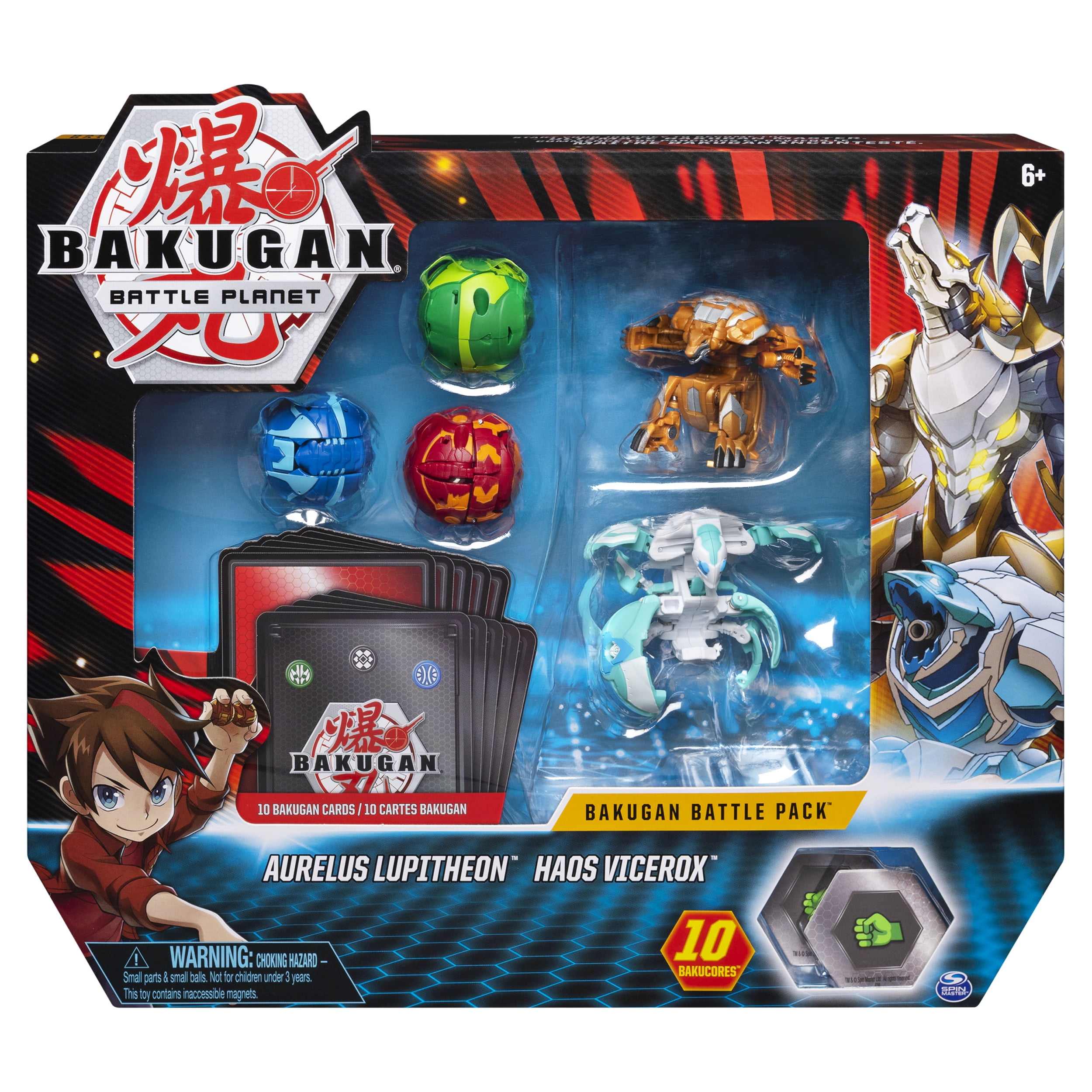 marked gardin snyde Bakugan, Battle Pack 5-Pack, Aurelus Lupitheon and Haos Vicerox,  Collectible Cards and Figures, for Ages 6 and Up - Walmart.com