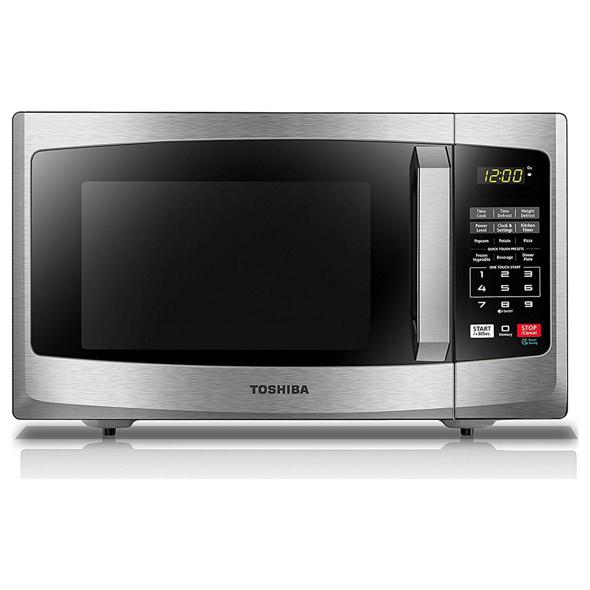Toshiba 0.9 Cu. ft. Microwave, Stainless Steel, EM925A5A-CHSS