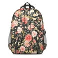 thumbnail image 3 of Pioneer Flower Backpack for School,Cute School Bag,Schoolbag with Adjustable Shoulder Straps & Padded Back,16.9 Inch, 3 of 5
