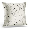 thumbnail image 1 of BOSDECO Black Abstract Damask Pattern for Design Antique Pillowcase Pillow Cover Cushion Case 18x18 inch, 1 of 1