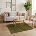 thumbnail image 3 of ODIKA 4'x6' Ultra-Soft Area Rug, Moody Vintage Distressed Retro Mosaic Tone Dining Under Boho Flowing Dynamic None Washable, Bare feet friendly, Silk-Touch for Bedroom Home office, 3 of 7