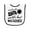 White and Black, variant on Inktastic My Grandpa is the World's Best Farmer Tractor Design Baby Terry Cloth Bib