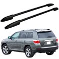 thumbnail image 2 of Ikon Motorsports Compatible with 08-13 Toyota Highlander OE Factory Style Black Roof Rack, 2 of 4