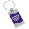Jeep Grill Keychain & Keyring - Purple Wave